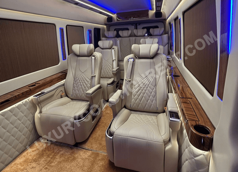 super luxury force urbania luxury van hire delhi