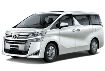 5 seater toyota vellfire reclining seats premium taxi hire india